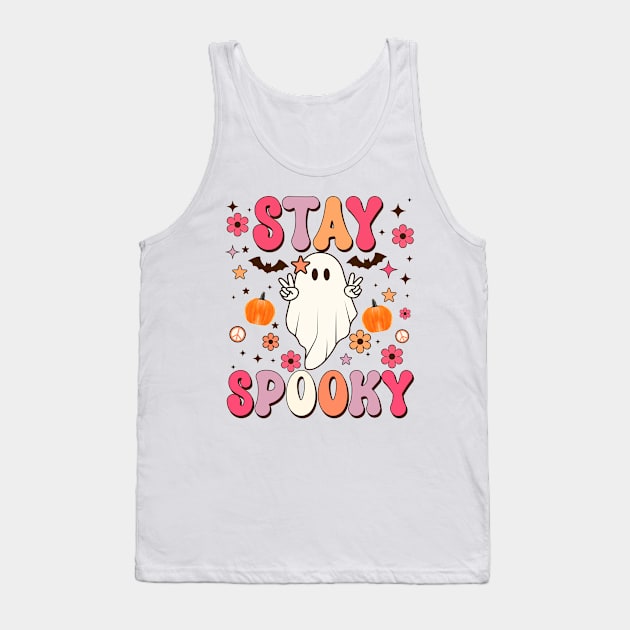 Stay Spooky Tank Top by LMW Art